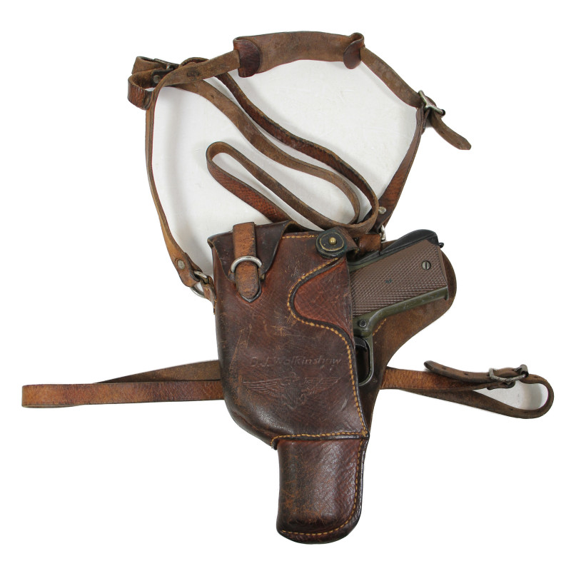Holster, Shoulder, Handgun, Private-Purchase, Lt. David Walkinshaw, US Navy, PTO