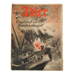 Magazine, Der Adler, September 3, 1940, Bilingual Edition