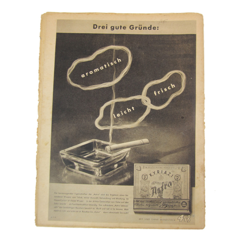 Magazine, Der Adler, 3 septembre 1940, édition bilingue