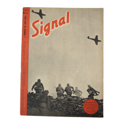 Magazine, Signal, No. 1, August 1942, French Edition