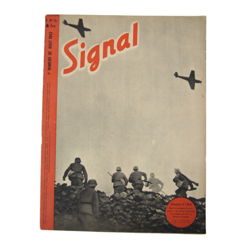 Magazine, Signal, numéro 1, août 1942, édition française
