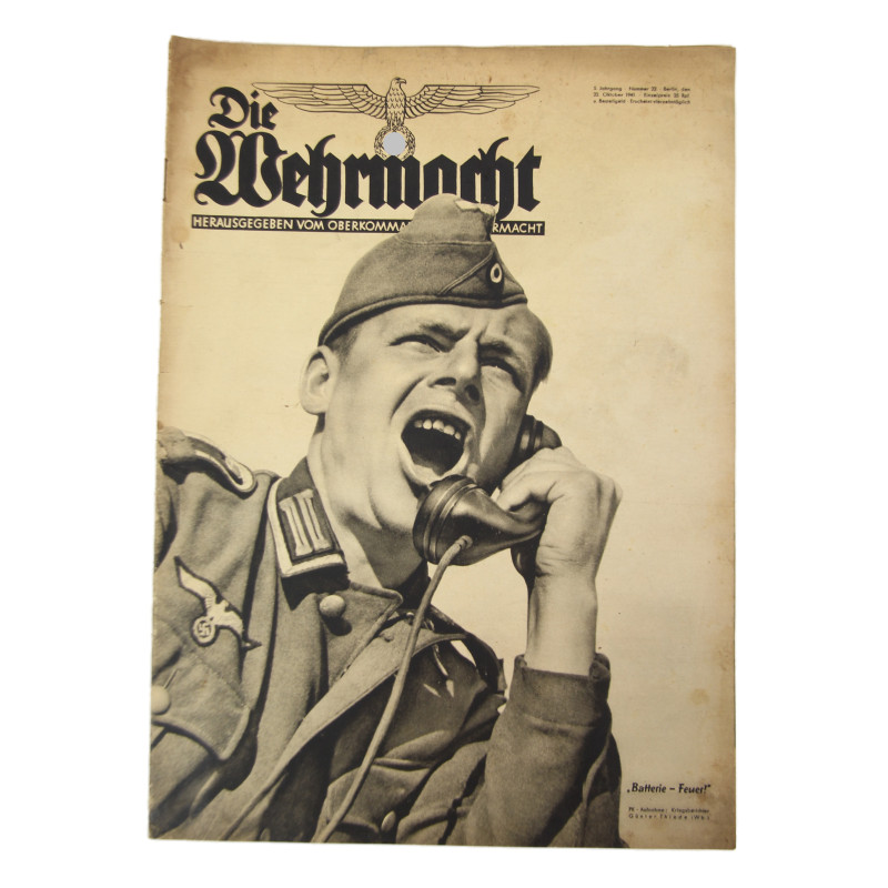 Magazine, Die Wehrmacht, October 22, 1941