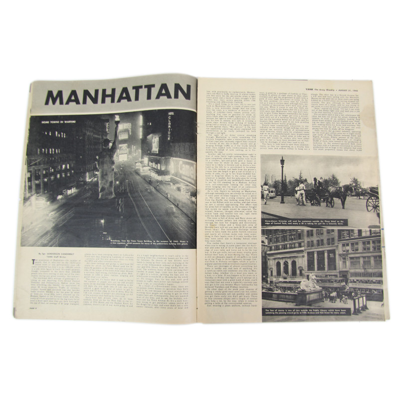 Magazine, YANK, August 31, 1945