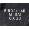 Jumelles M13A1, 6x30, UNIVERSAL CAMERA CORP., avec étui en cuir, M17