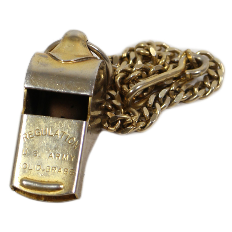 Sifflet en laiton, REGULATION, US Army