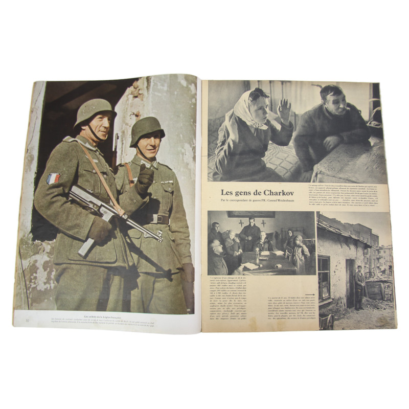 Magazine, Signal, numéro 1, février 1942, édition française, LVF