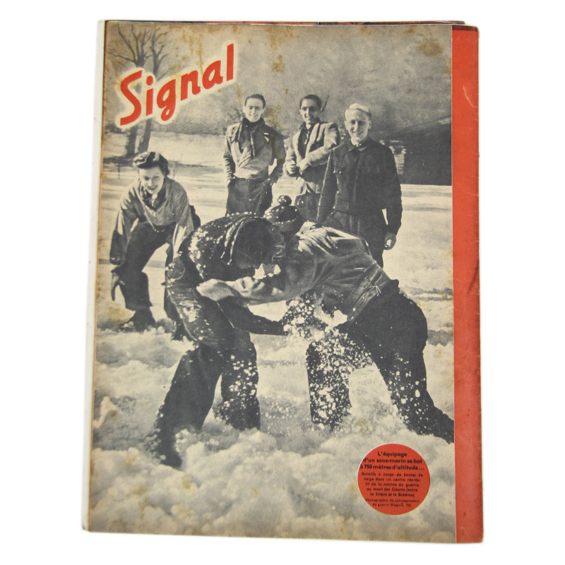 Magazine, Signal, numéro 1, février 1942, édition française, LVF