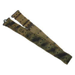 Belt, M-1936, Black & Green Camouflage, Airborne, Southern France