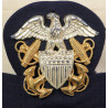 Chapeau d'officier, US Navy, WAVES, KNOX, taille 52, nominatif