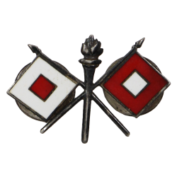 Insignia, Collar, Officer, Signal Corps