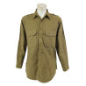 Chemise moutarde officier, 16 x 33, Major D.C. Hartwell, 78th Infantry Division