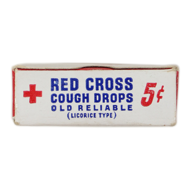 Box, RED CROSS COUGH DROPS, Full