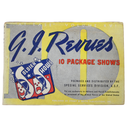 Roman, US Army, G.I. Revues, 1944