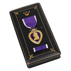 Medal, Purple Heart, in Case