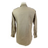 Chemise en coton beige (chino), officier