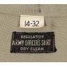Shirt, Cotton, Khaki, Officer