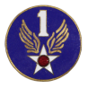 Crest, 1st Air Force, USAAF, à épingle