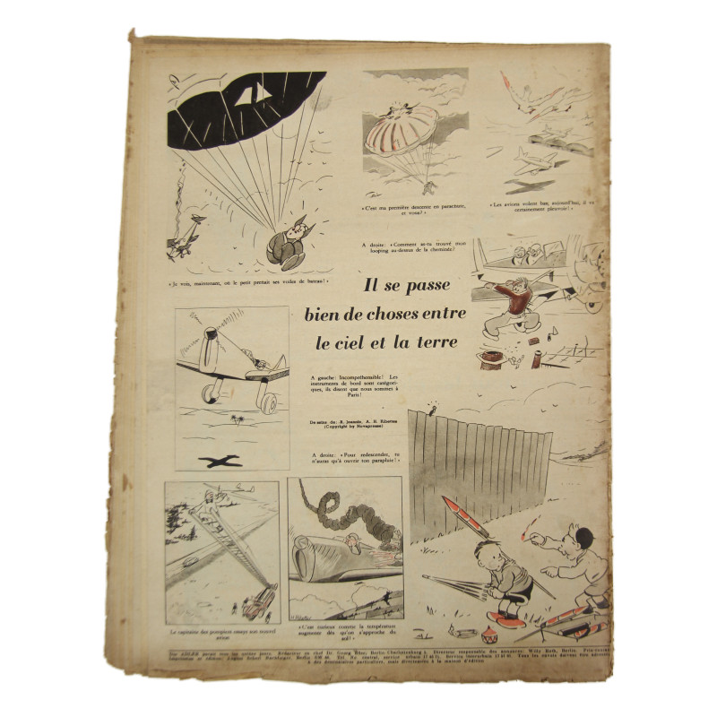 Magazine, Der Adler, 6 octobre 1942, édition française