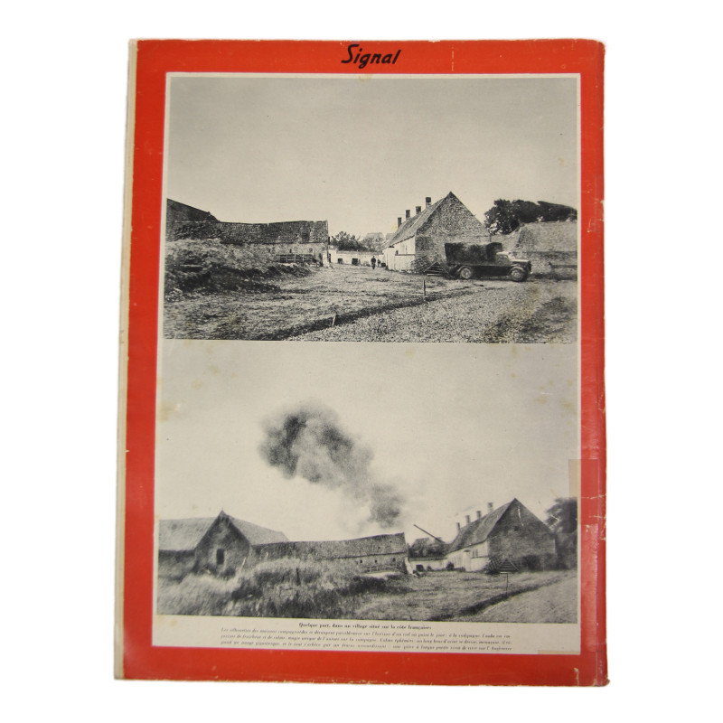 Magazine, Signal, N°1, novembre 1940, édition française