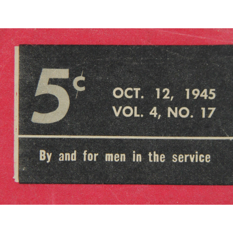 Magazine, YANK, October 12, 1945