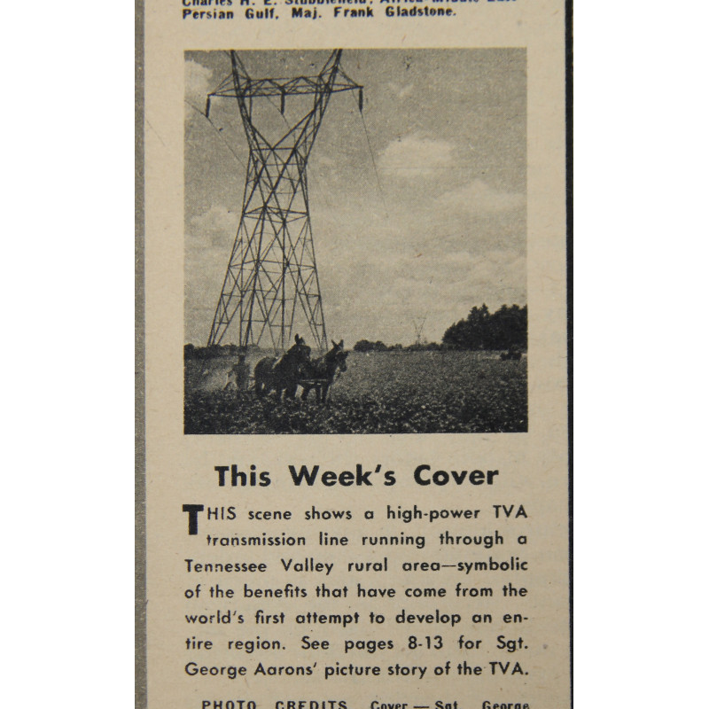 Magazine, YANK, October 12, 1945