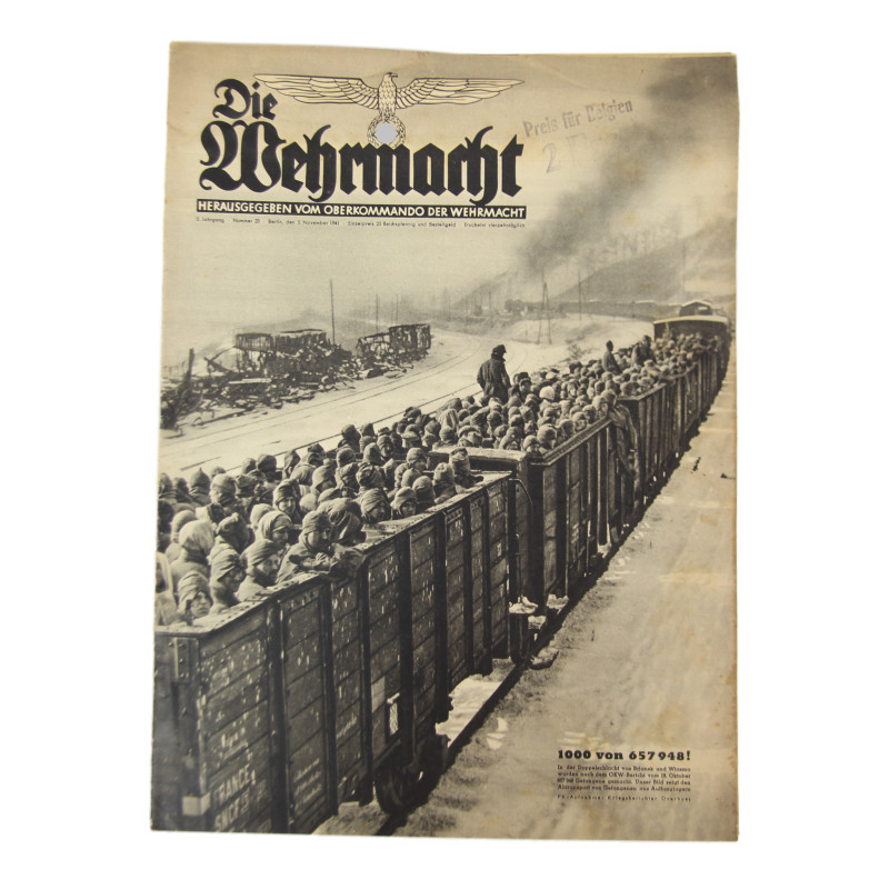 Magazine, Die Wehrmacht, 5 novembre 1941