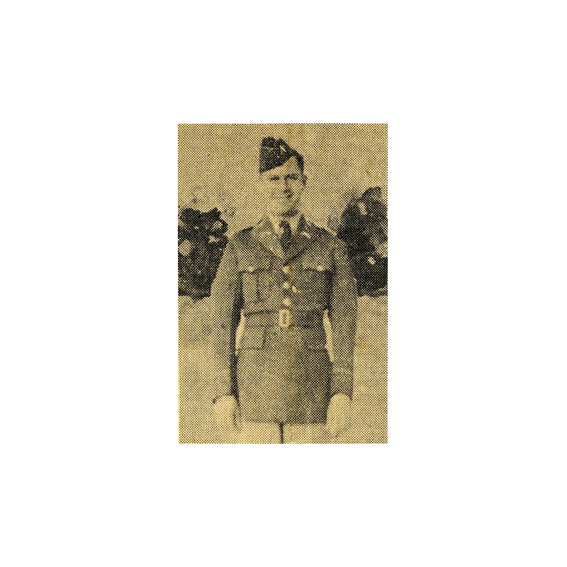 Medal, Legion of Merit, in Case, Legionnaire Degree, 1st Lt. Allan Swaim, 15th Inf. Regt., 3rd Infantry Division, MTO
