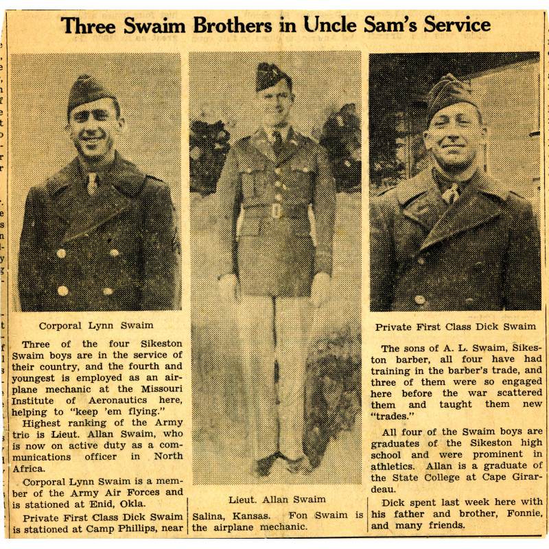 Medal, Legion of Merit, in Case, Legionnaire Degree, 1st Lt. Allan Swaim, 15th Inf. Regt., 3rd Infantry Division, MTO