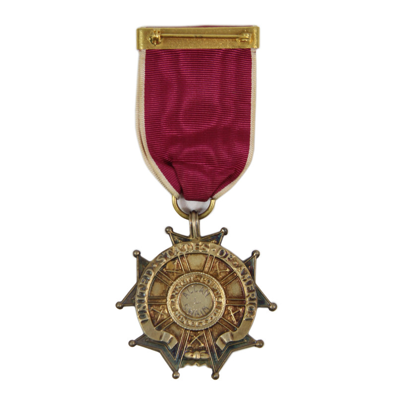 Coffret médaille, Legion of Merit, Legionnaire, 1st Lt. Allan Swaim, 15th Inf. Regt., 3rd Infantry Division, MTO
