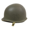 Casque M1, pattes fixes, liner HAWLEY, 2nd Lieutenant