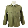 Shirt, Wool, Officer, Mint
