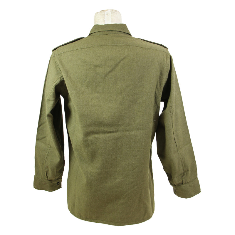 Shirt, Wool, Officer, Mint