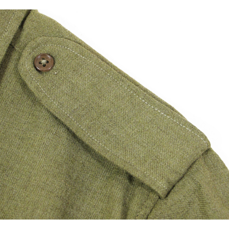 Shirt, Wool, Officer, Mint