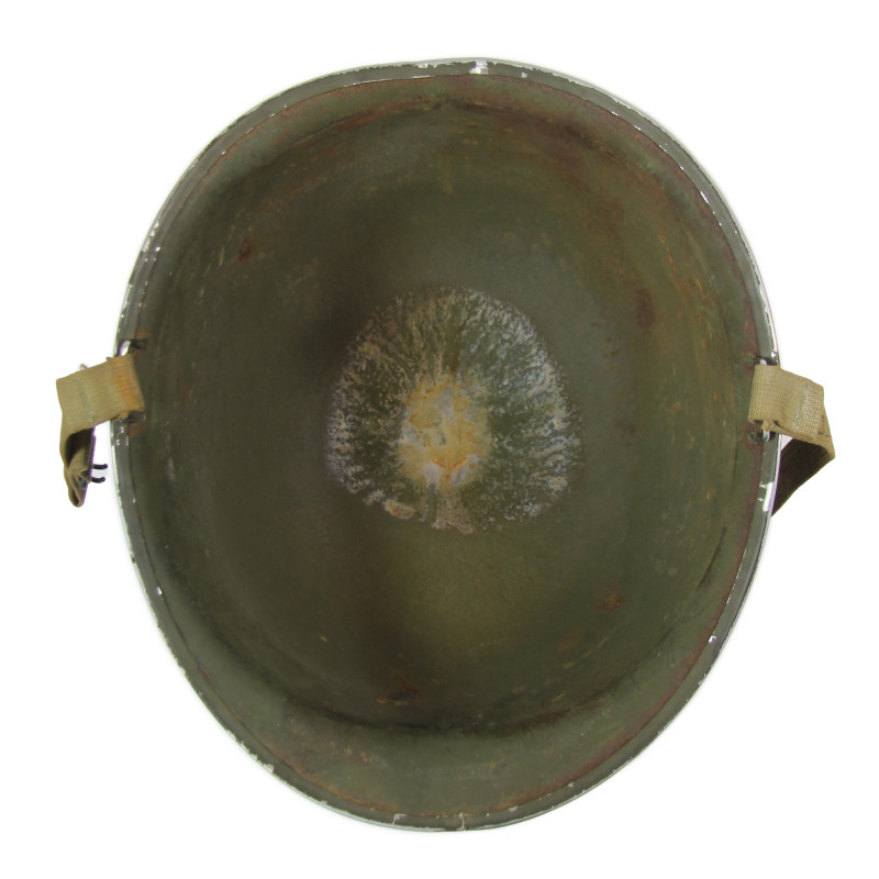 Helmet M1, Fixed Loops, FIRESTONE Liner, MM2c William Freed, Seabees