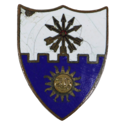 Crest, DUI, 22nd Inf. Rgt., 4th Infantry Division, GEMSCO, SB