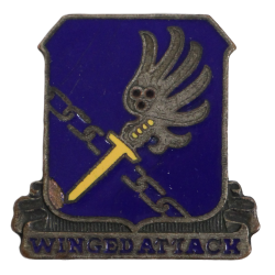 Crest, DUI, 188th GIR, 11th Airborne Division, PB