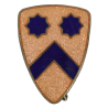 Crest, 2nd Cavalry Division, à épingle