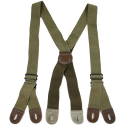 Suspenders, Trousers, Parachutist, M-1942, OD 7