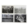 Lot de 11 photographies, First Army, ETO