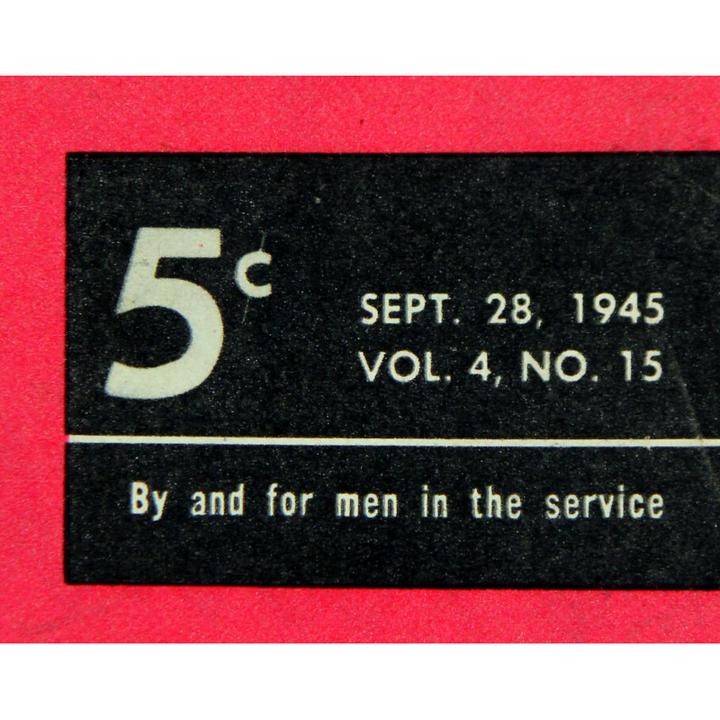 Magazine, YANK, September 28, 1945
