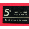 Magazine YANK, 28 septembre 1945