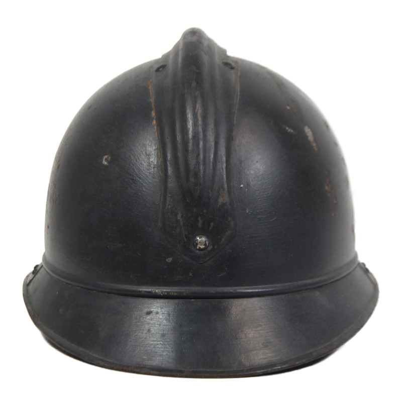 Helmet, Adrian, M1915, French Engineers, Early Insignia, Complete
