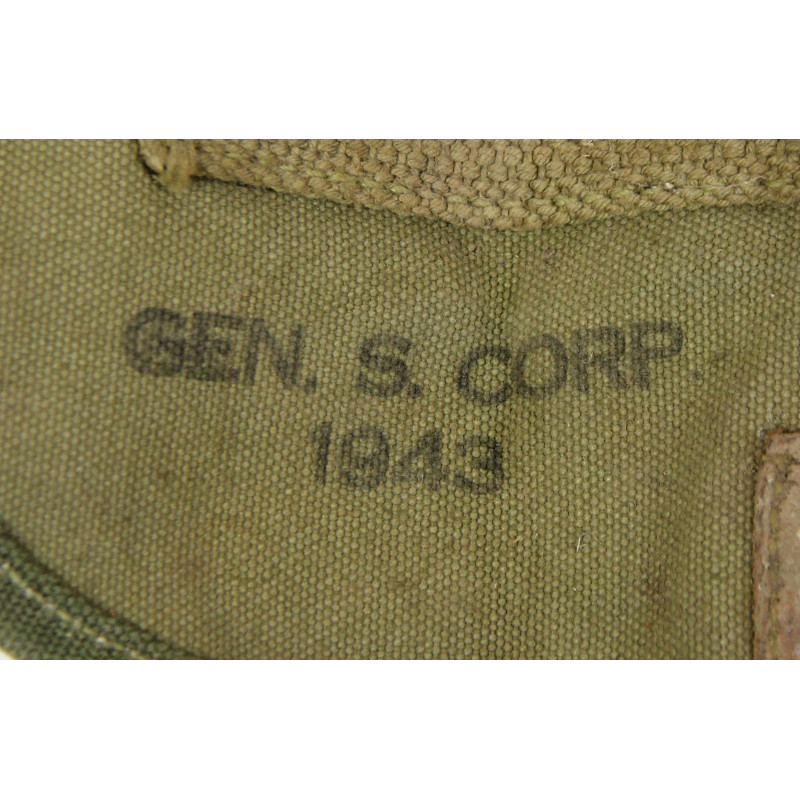 Pelle pliante M1943, AMES 1944, avec étui 1er type, GEN. S. CORP. 1943