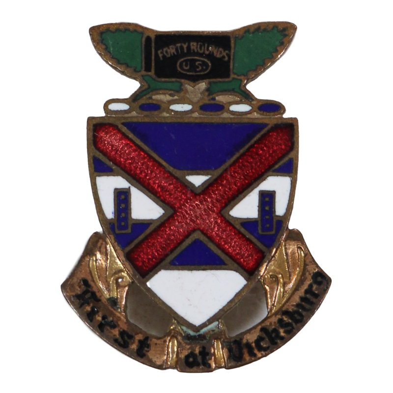 Crest, 13th Inf. Rgt., 8th Infantry Division, N.S. Meyer, à épingle