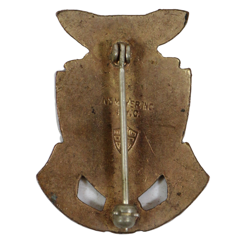 Crest, DUI, 13th Inf. Rgt., 8th Infantry Division, N.S. Meyer, Pin Back
