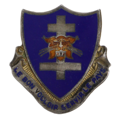 Crest, DUI, 323rd Inf. Rgt., 81st Infantry Division, PB