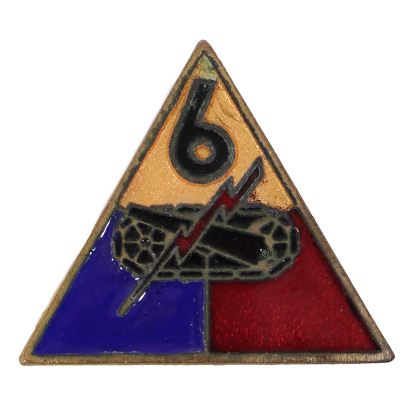 Crest, 6th Armored Division, Normandie, Bretagne, Bastogne