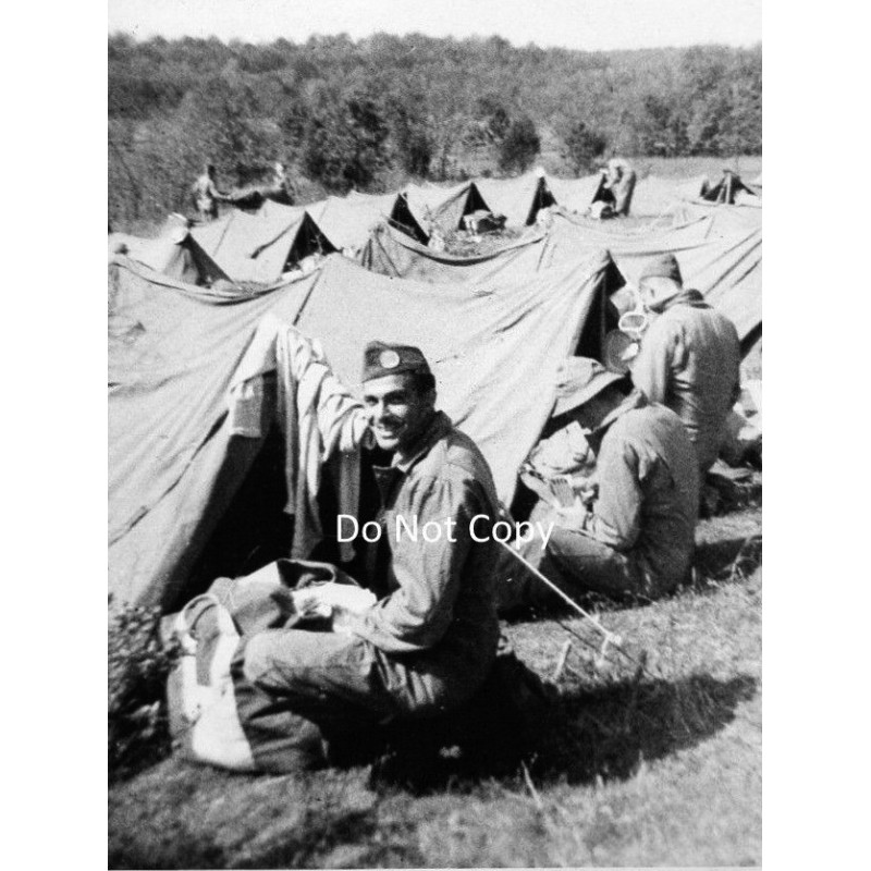 Demi-toile de tente, 1er type, US Army, DADE AWNING COMPANY 1943
