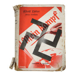 Book, Historical, Mein Kampf, French Version, 1939