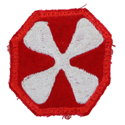 Insigne, Eight Army, pacifique, Feutre